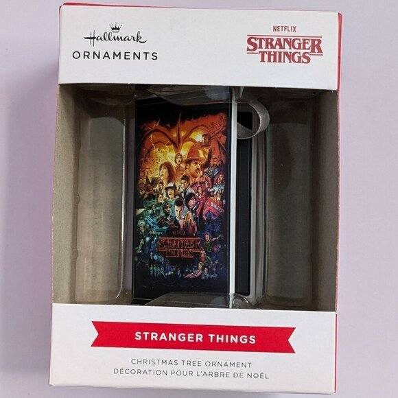 Hallmark Stranger Things Christmas Ornament Retro VHS Tape Style - Picture 4 of 12